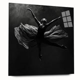 Leap of Grace – Elegant Emotive Ballerina Fine Art Wall Print
