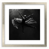 Leap of Grace – Elegant Emotive Ballerina Fine Art Wall Print