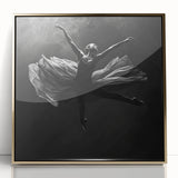 Leap of Grace – Elegant Emotive Ballerina Fine Art Wall Print