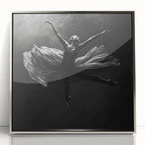 Leap of Grace – Elegant Emotive Ballerina Fine Art Wall Print