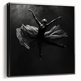 Leap of Grace – Elegant Emotive Ballerina Fine Art Wall Print