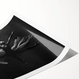 Leap of Grace – Elegant Emotive Ballerina Fine Art Wall Print