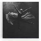 Leap of Grace – Elegant Emotive Ballerina Fine Art Wall Print