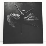 Leap of Grace – Elegant Emotive Ballerina Fine Art Wall Print