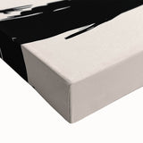 Modern Dining Room Art - Minimalist Black Ink Abstract Print