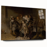 Baroque and Rococo Wall Art – Historical Scene Antique Art Print