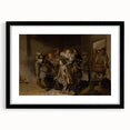 Baroque and Rococo Wall Art – Historical Scene Antique Art Print