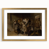 Baroque and Rococo Wall Art – Historical Scene Antique Art Print