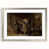 Baroque and Rococo Wall Art – Historical Scene Antique Art Print