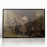 Baroque and Rococo Wall Art – Historical Scene Antique Art Print