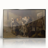 Baroque and Rococo Wall Art – Historical Scene Antique Art Print