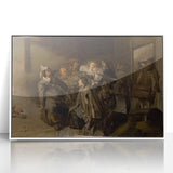 Baroque and Rococo Wall Art – Historical Scene Antique Art Print