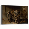Baroque and Rococo Wall Art – Historical Scene Antique Art Print
