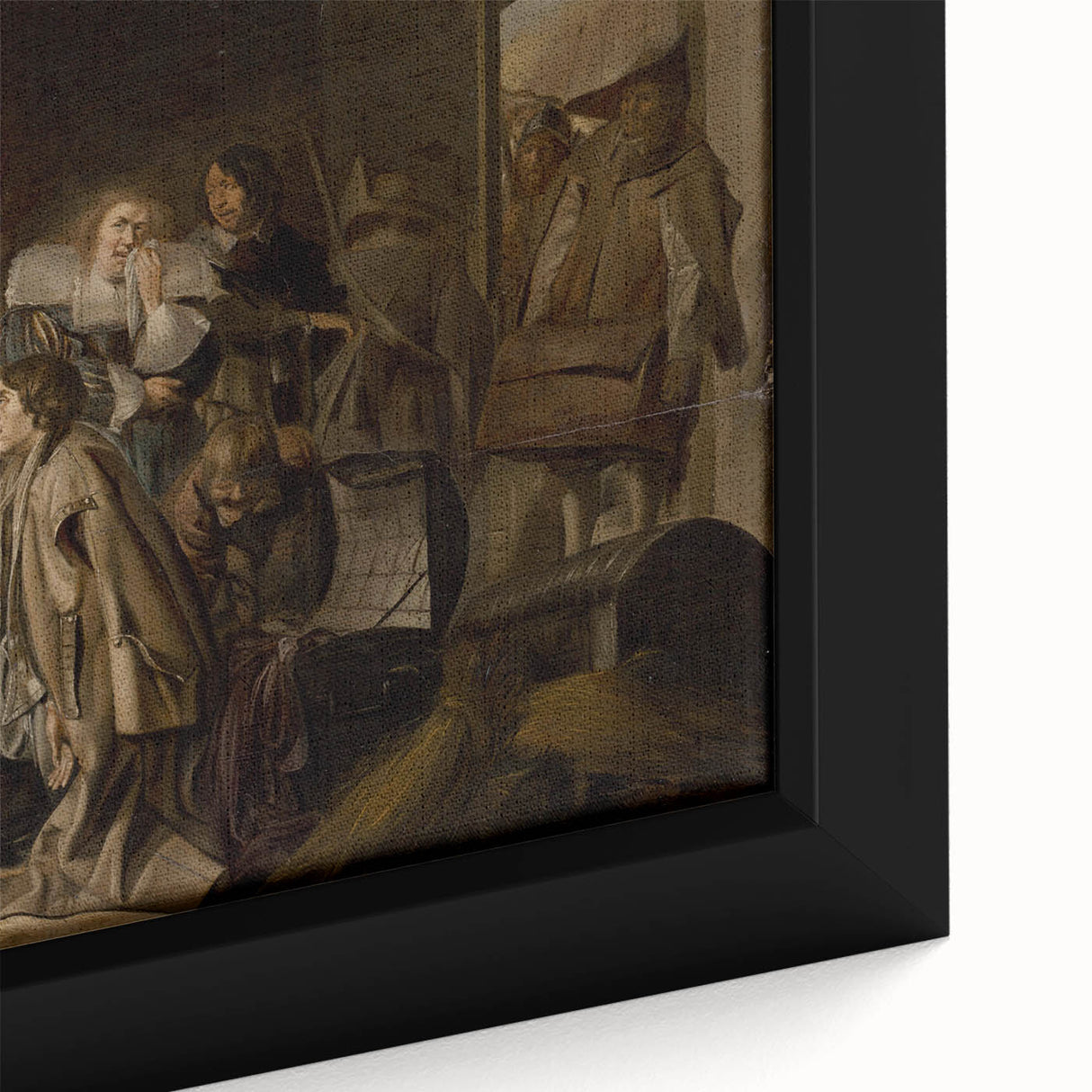 Baroque and Rococo Wall Art – Historical Scene Antique Art Print