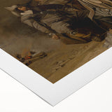 Baroque and Rococo Wall Art – Historical Scene Antique Art Print