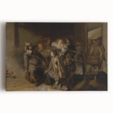 Baroque and Rococo Wall Art – Historical Scene Antique Art Print