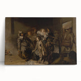 Baroque and Rococo Wall Art – Historical Scene Antique Art Print
