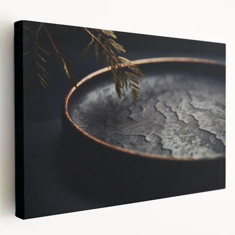 Large stretched canvas featuring vibrant, colorful kitchen utensils, ideal for kitchen wall art.