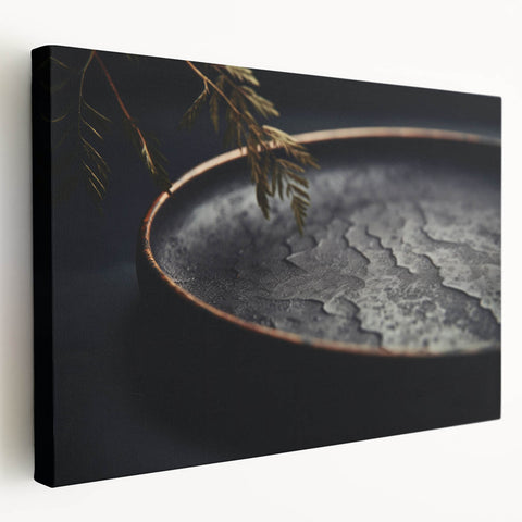 Large stretched canvas featuring vibrant, colorful kitchen utensils, ideal for kitchen wall art.
