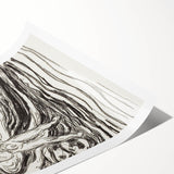 Expressionist Monochrome Art - Edvard Munch’s Alpha’s Despair Print