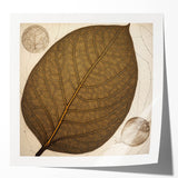 Floral wall art print showcasing vibrant pink and green flowers with intricate leaf designs on a textured background, perfect for home decor.