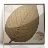 Framed wall art showcasing a vibrant floral design with gold accents, set against a white background. Perfect for adding elegance to any home decor.