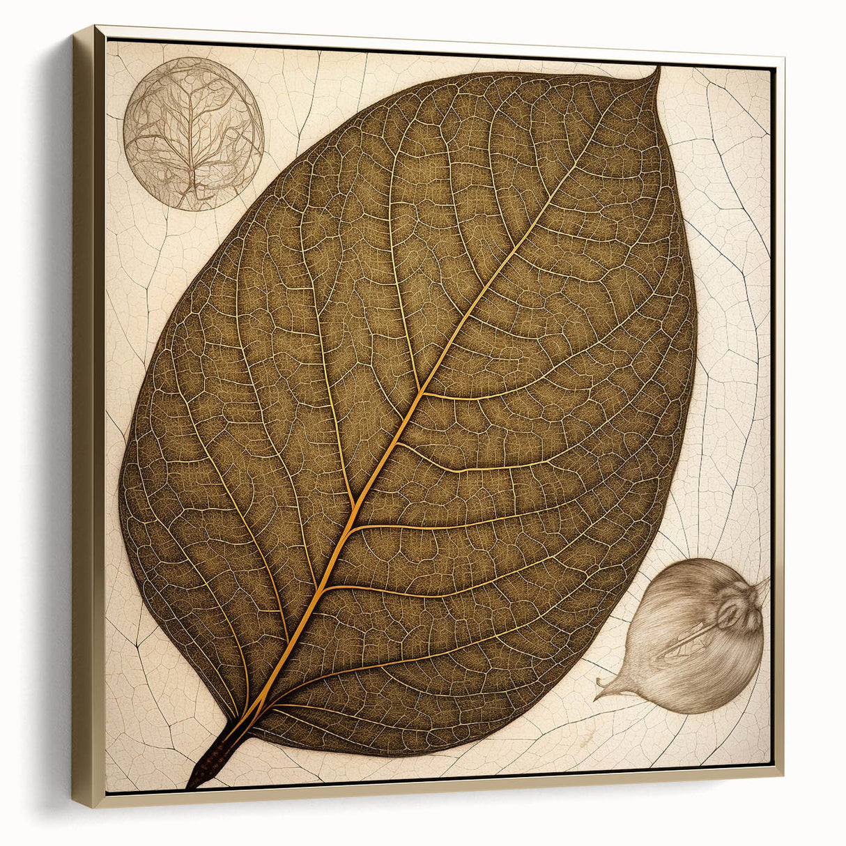 Framed canvas wall art showcasing a vibrant floral design with silver and gold accents, set against a neutral background, perfect for modern home decor.