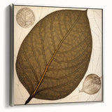 Framed wall art featuring a botanical design with vibrant flowers and green leaves, showcasing a silver frame and side view for an elegant home decor accent.