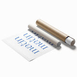 Extra large rolled print featuring floral art in pastel shades, ideal for classy bathroom or large living room wall decor.