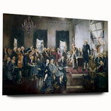 Constitutional Convention - Red, White, and Blue Wall Art