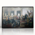 Constitutional Convention - Red, White, and Blue Wall Art