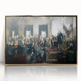 Constitutional Convention - Red, White, and Blue Wall Art