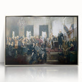 Constitutional Convention - Red, White, and Blue Wall Art