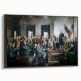 Constitutional Convention - Red, White, and Blue Wall Art