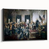 Constitutional Convention - Red, White, and Blue Wall Art