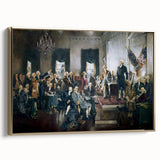 Constitutional Convention - Red, White, and Blue Wall Art