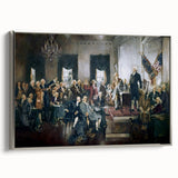 Constitutional Convention - Red, White, and Blue Wall Art