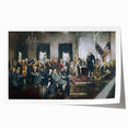 Constitutional Convention - Red, White, and Blue Wall Art