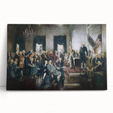 Constitutional Convention - Red, White, and Blue Wall Art