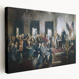 Constitutional Convention - Red, White, and Blue Wall Art