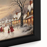 Vintage Christmas Village – Classic Christmas Wall Hangings