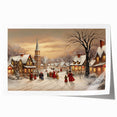 Vintage Christmas Village – Classic Christmas Wall Hangings