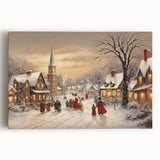 Vintage Christmas Village – Classic Christmas Wall Hangings