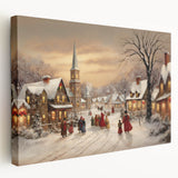 Vintage Christmas Village – Classic Christmas Wall Hangings