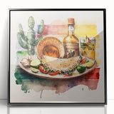 Mexican Food Cinco de Mayo Decor - Mexican Party Wall Art