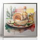 Mexican Food Cinco de Mayo Decor - Mexican Party Wall Art