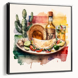 Mexican Food Cinco de Mayo Decor - Mexican Party Wall Art