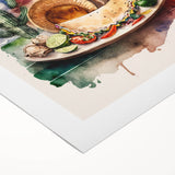 Mexican Food Cinco de Mayo Decor - Mexican Party Wall Art
