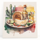Mexican Food Cinco de Mayo Decor - Mexican Party Wall Art