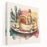 Mexican Food Cinco de Mayo Decor - Mexican Party Wall Art